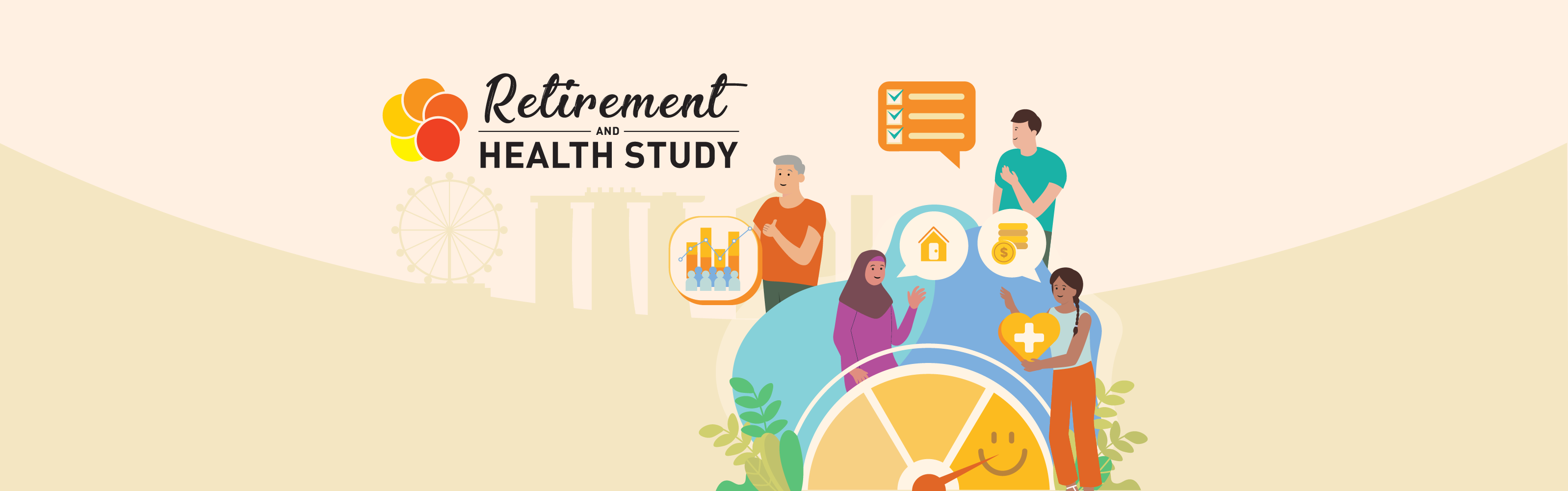 Retirement health study 2022/23 graphic 