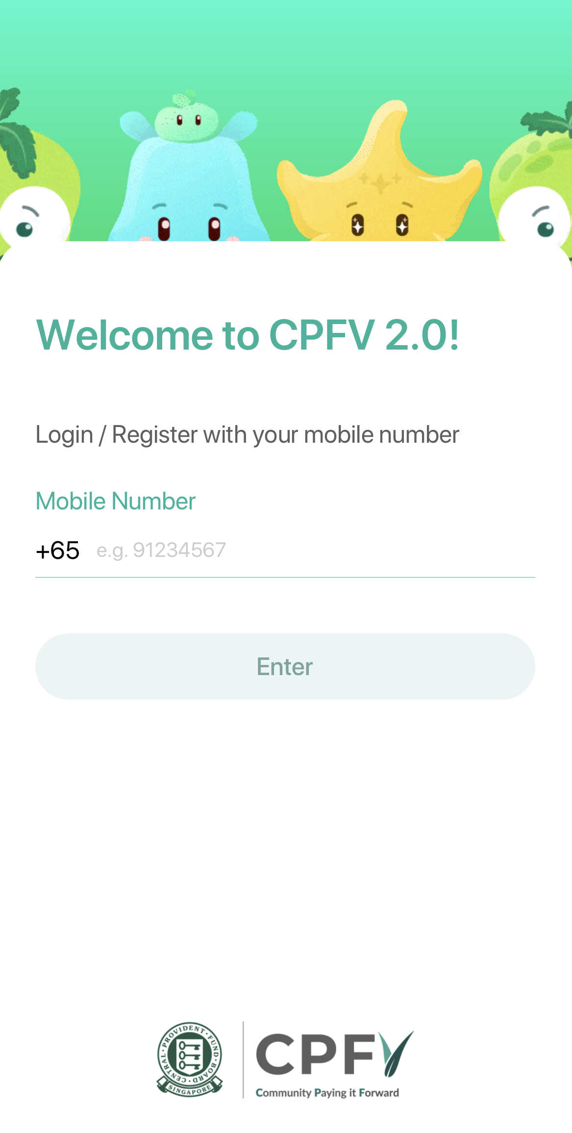 Welcome page (updated CPFV app 2023)