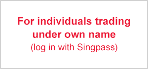 For individuals trading under own name