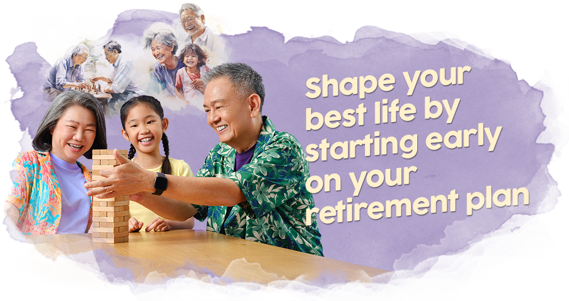 Michael shape your best life by starting early on your retirement plan
