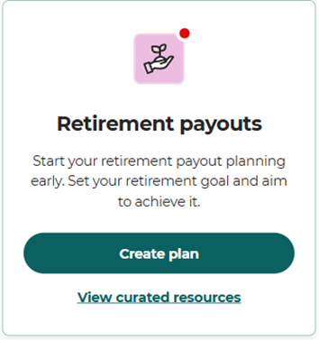 Retirement payouts (PLAN with CPF)