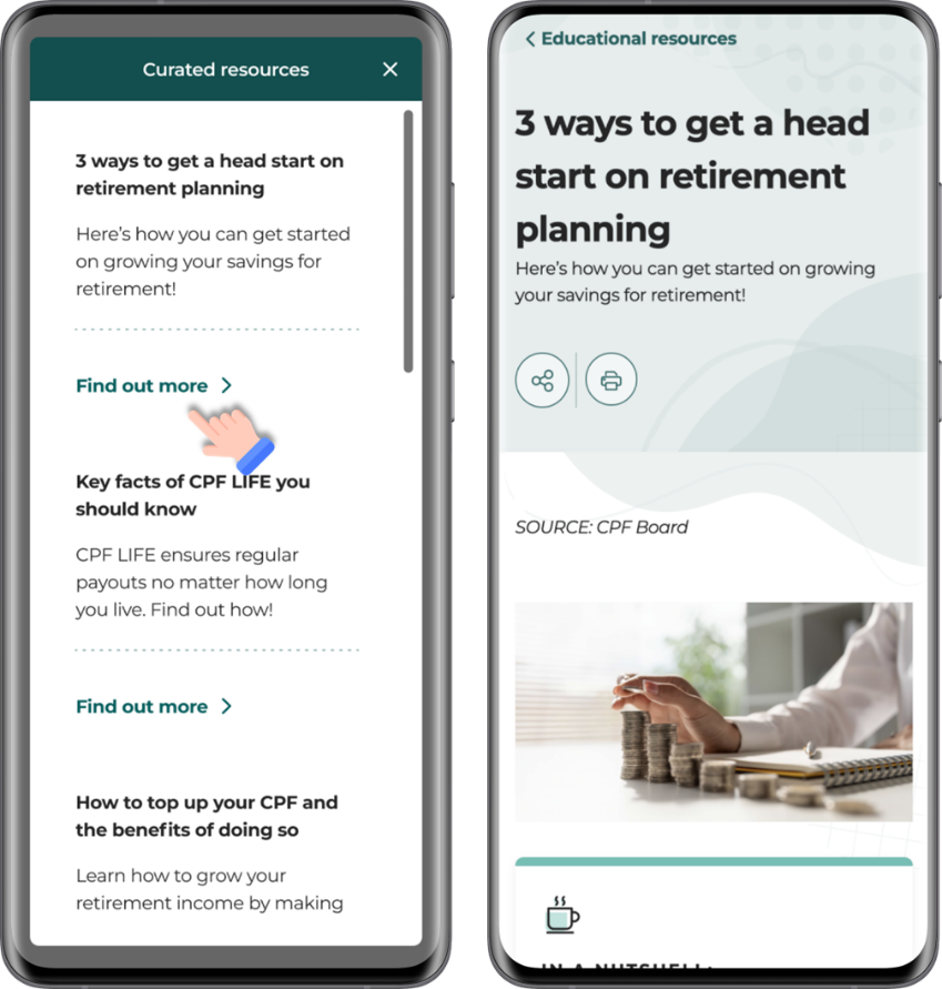 Curated resources (PLAN with CPF)