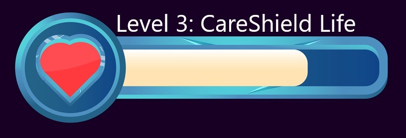 Level 3 CareShield Life health bar