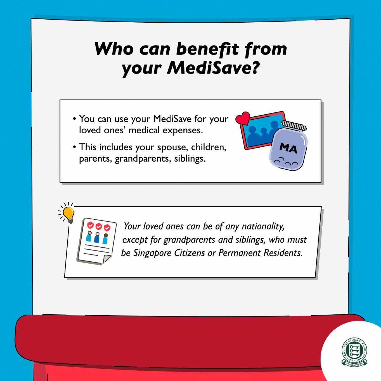 Who can benefit from your MediSave?