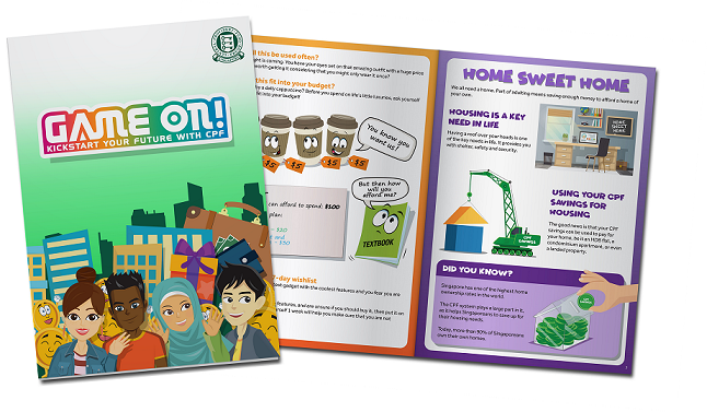 CPF Game On! learning booklet for secondary school students 