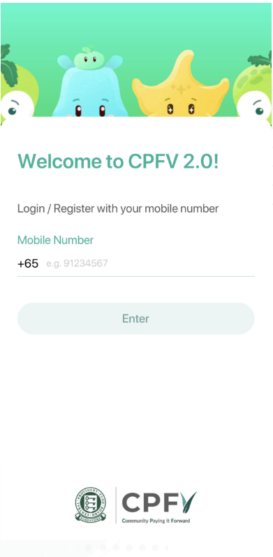 CPF volunteer registration
