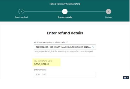 Guide to making a voluntary housing refund
